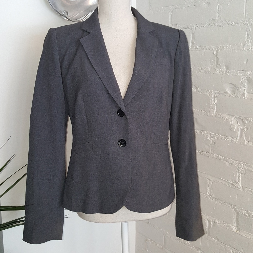 Calvin Klein size 10 Blazer charcoal grey